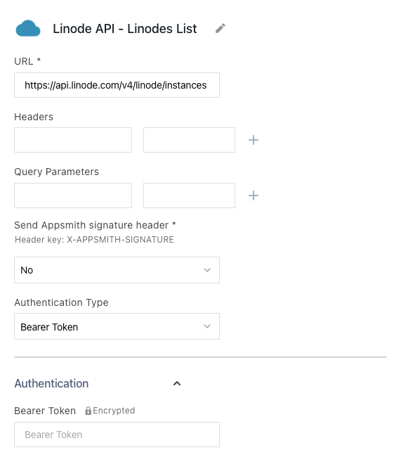 Authenticated API for the example application Authenticated API for the example application