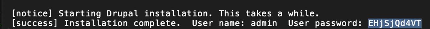 Drush Username Password Drush Username Password