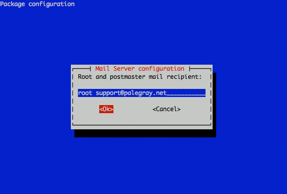 Exim4 postmaster recipient configuration on Ubuntu 10.10 (Maverick). Exim4 postmaster recipient configuration on Ubuntu 10.10 (Maverick).