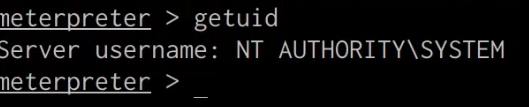 getuid output getuid output